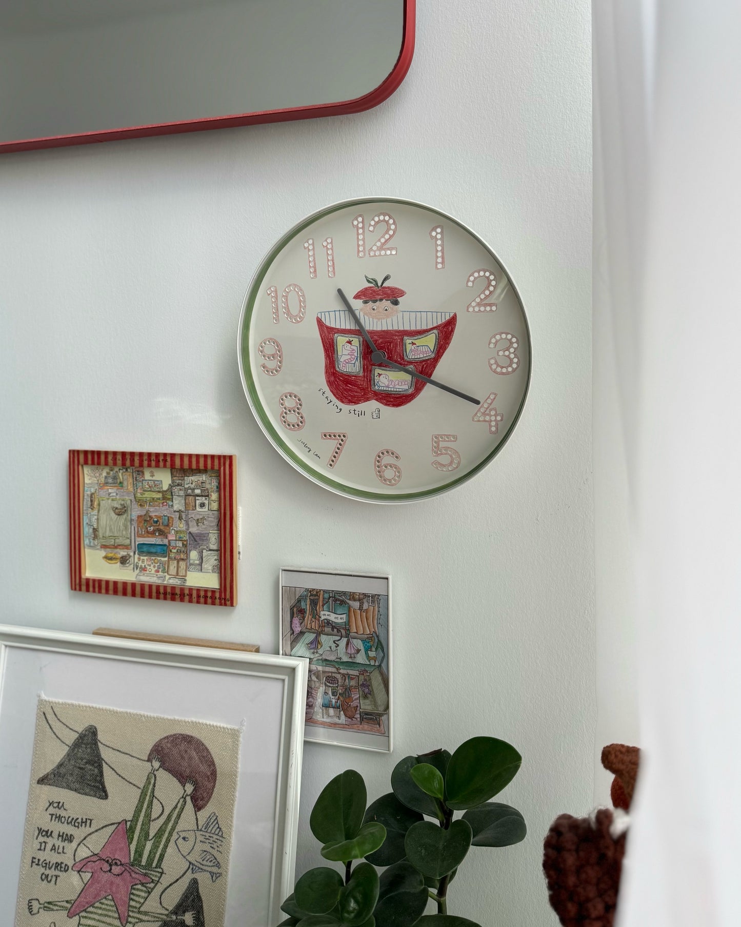 Stay Still Clock
