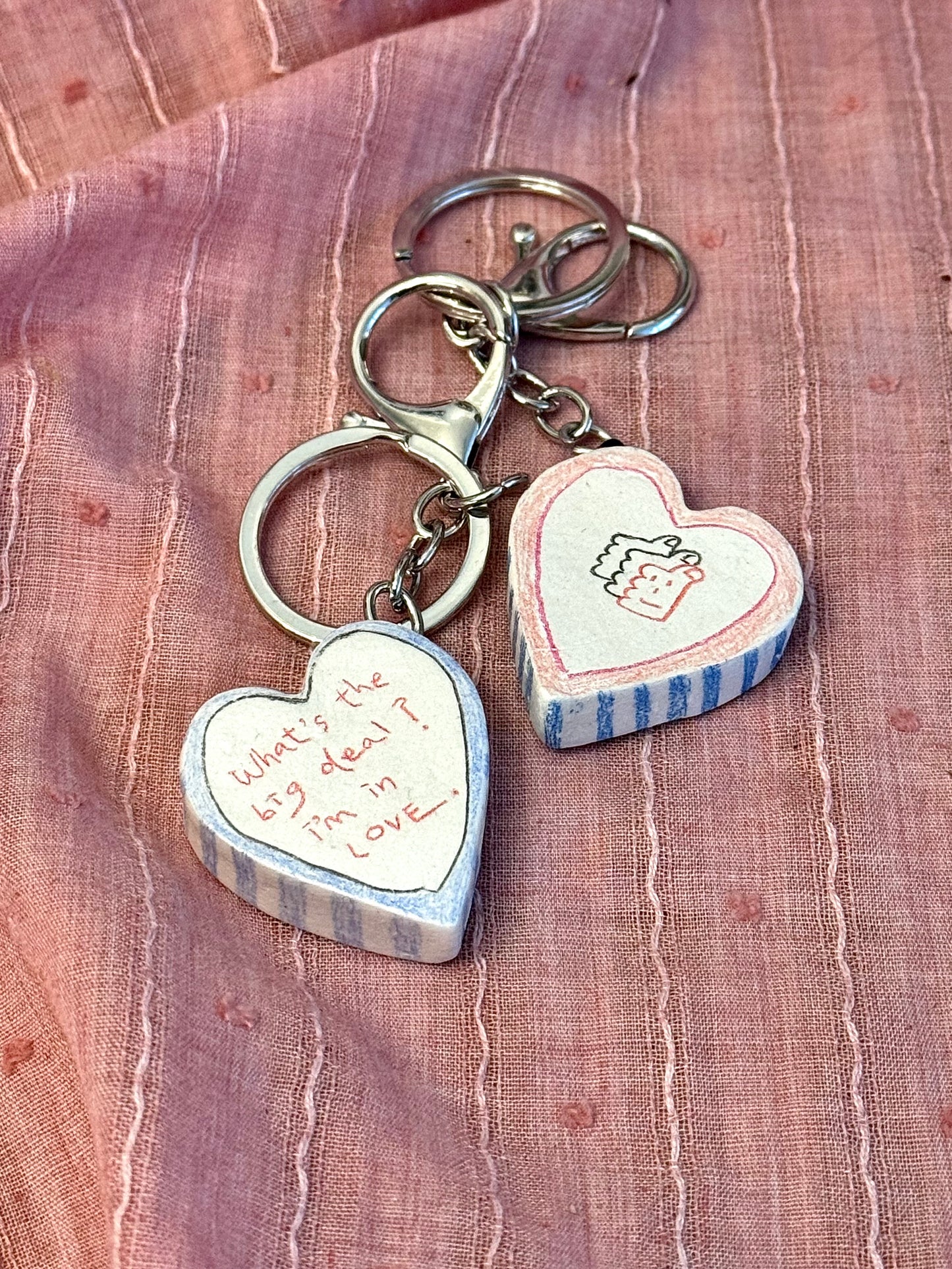 ‘What’s the big deal? I’m in love’ Keychain