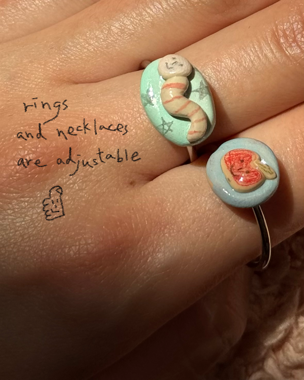 Handmade Ring and Necklace