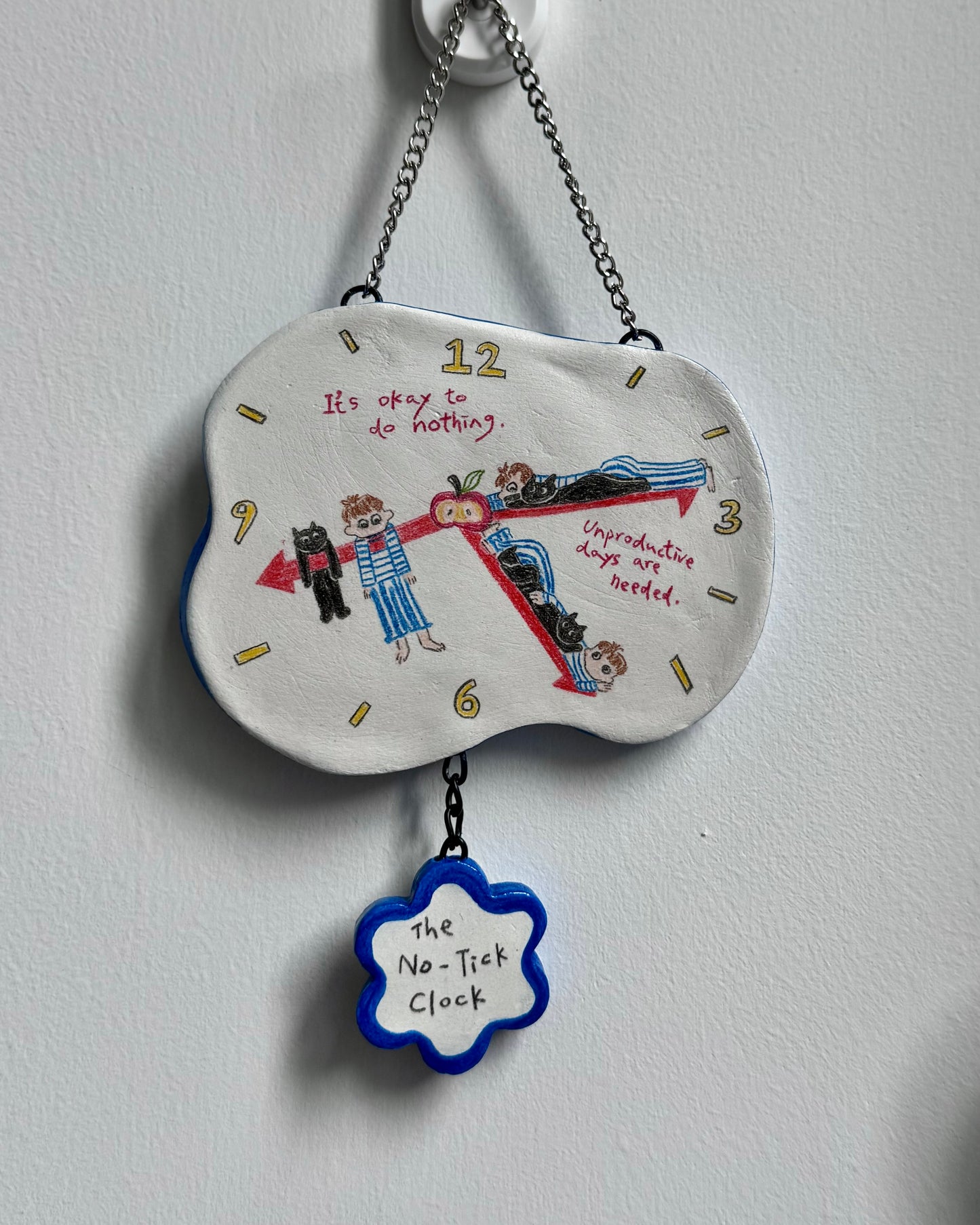 Handmade Clay Clock