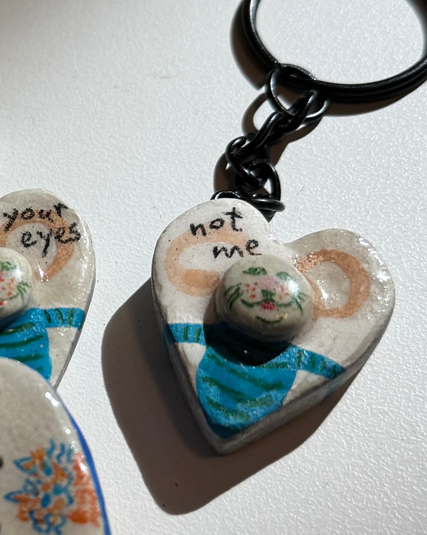 ‘Not me’ Keychain