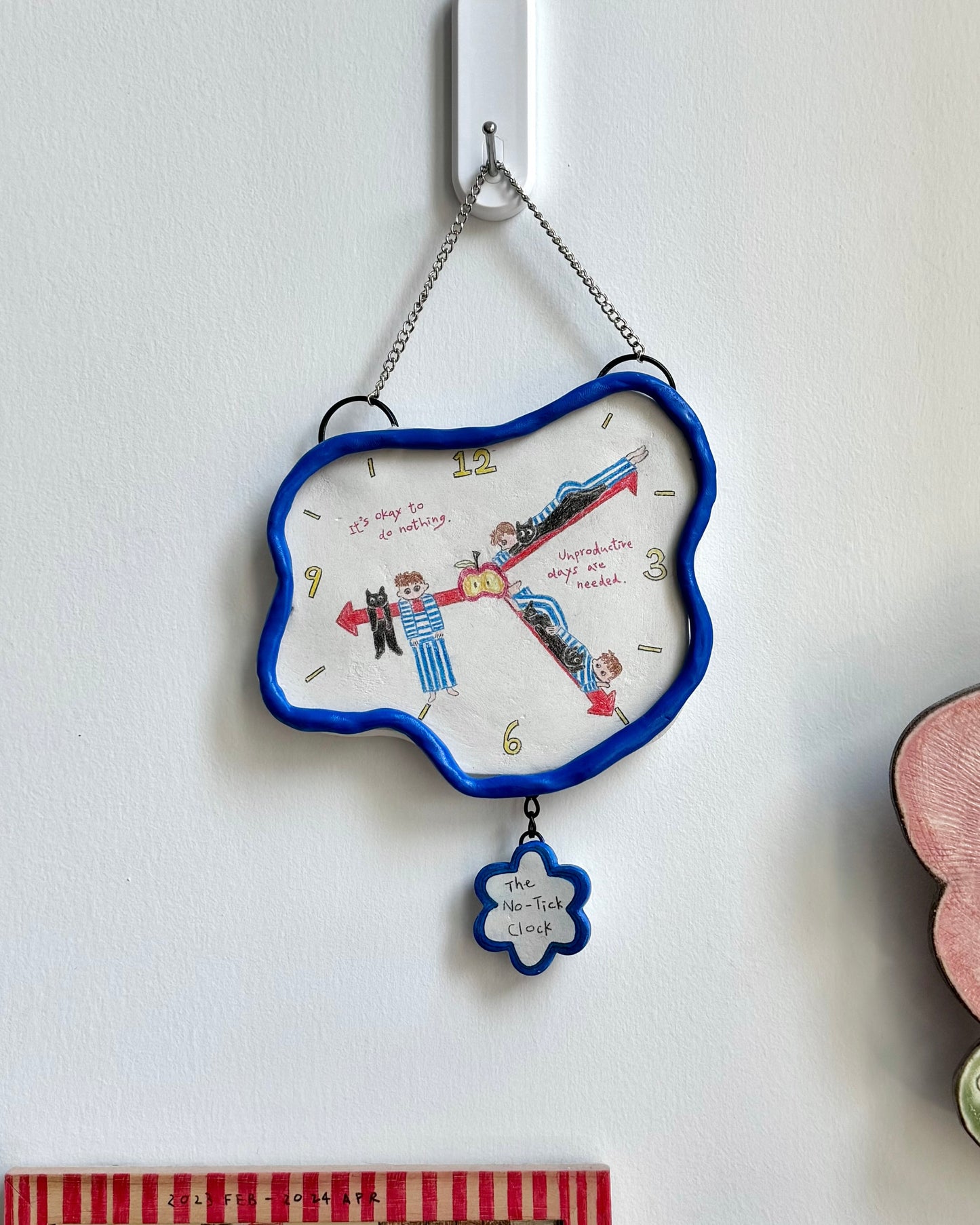 Handmade Clay Clock