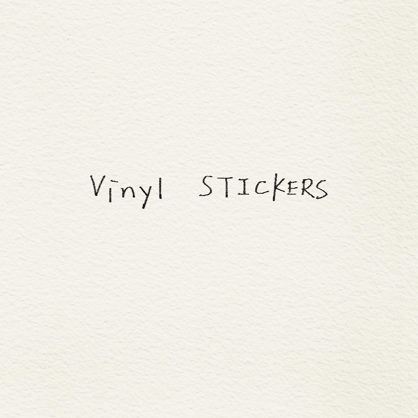 (WS) Vinyl Stickers