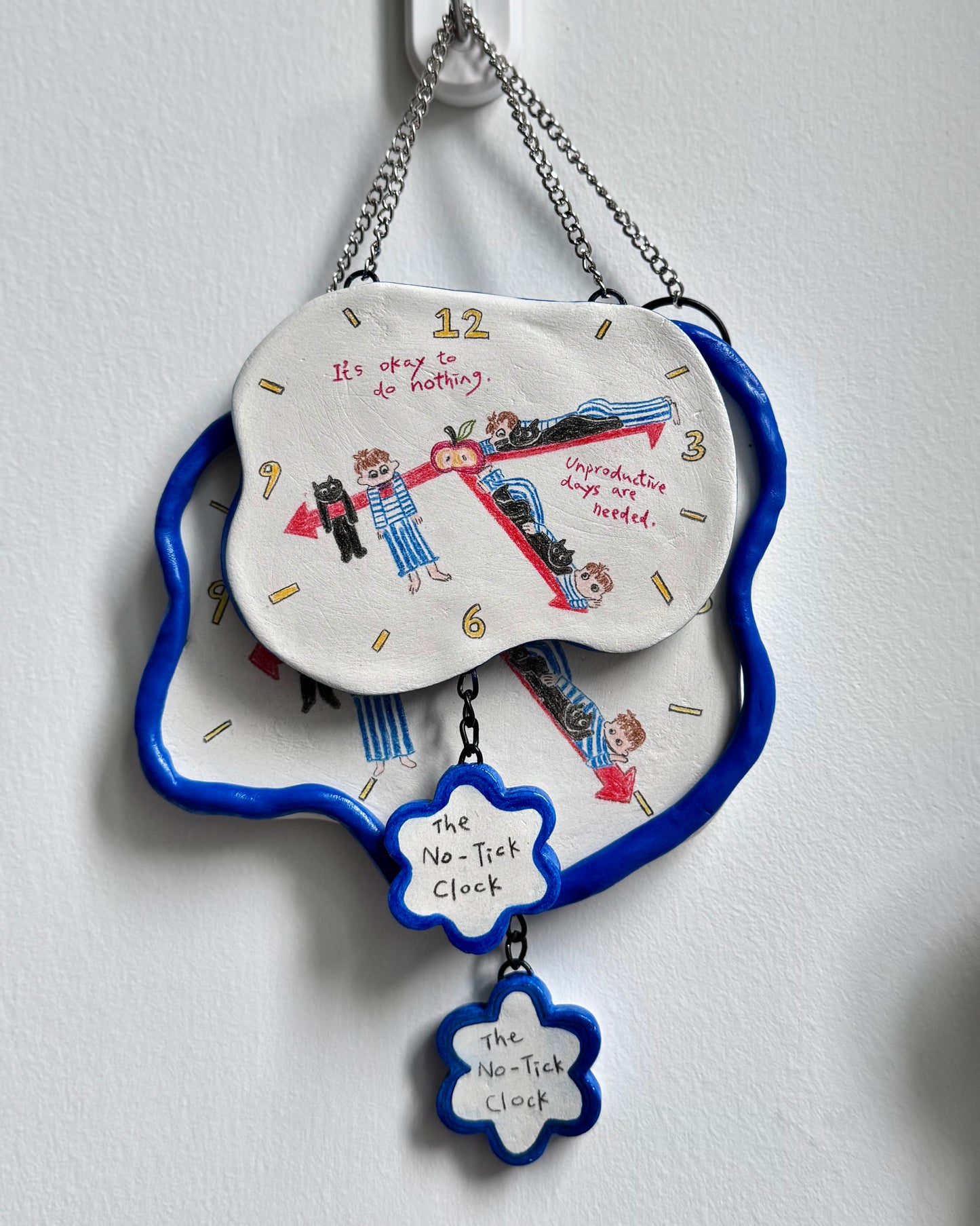 Handmade Clay Clock