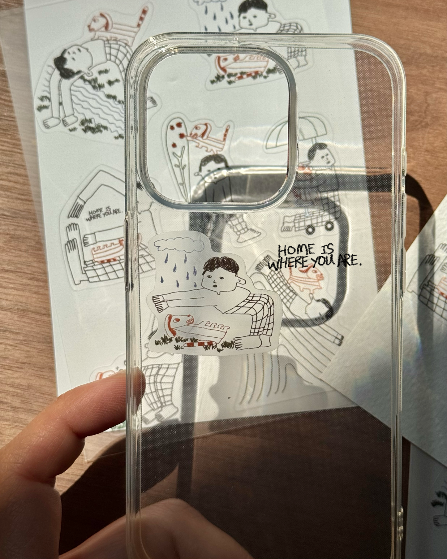 ‘Home Is Where You Are’ Sticker Sheet