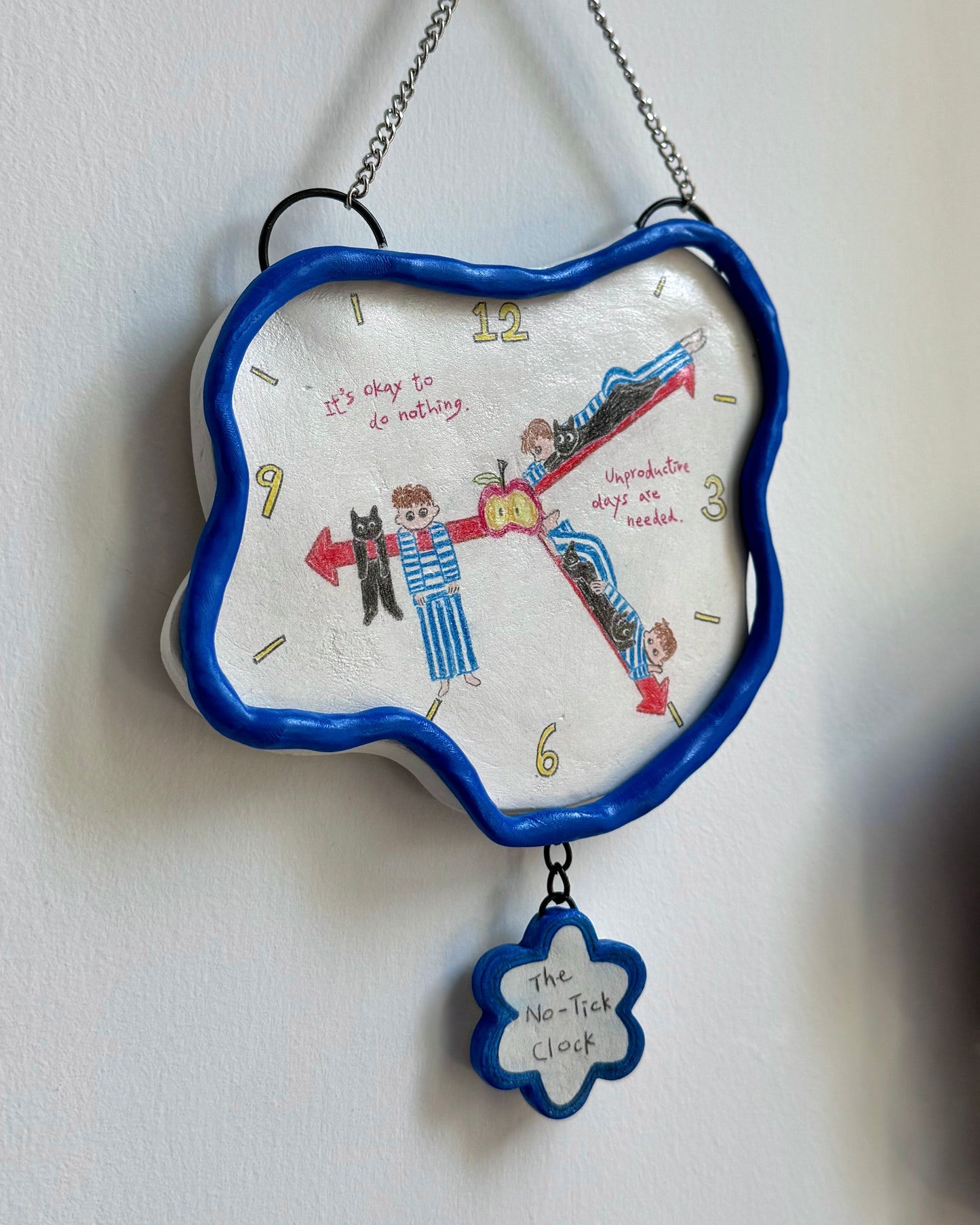 Handmade Clay Clock