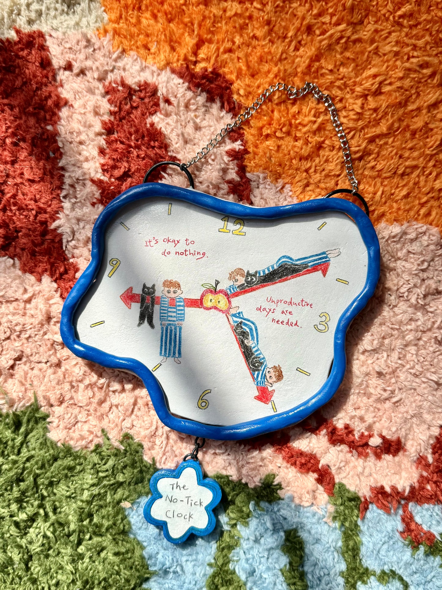 Handmade Clay Clock