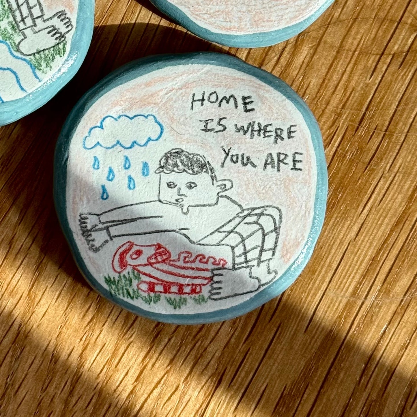 ‘Home Is Where You Are’ Magnet