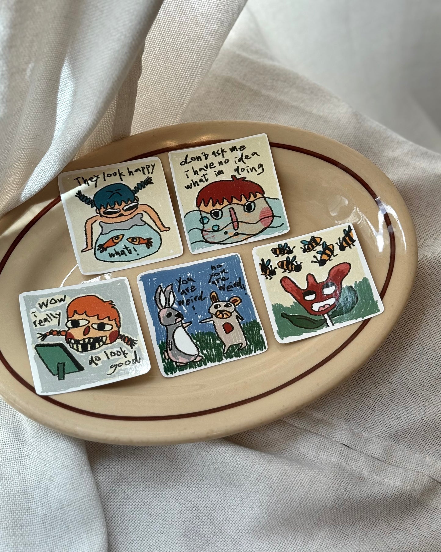 (WS) Vinyl Stickers