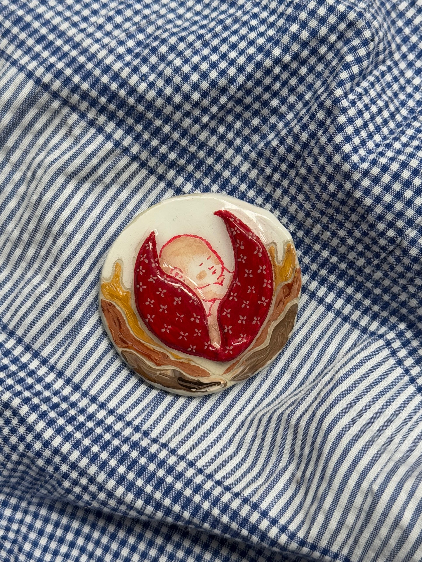 Handmade Baby Magnets