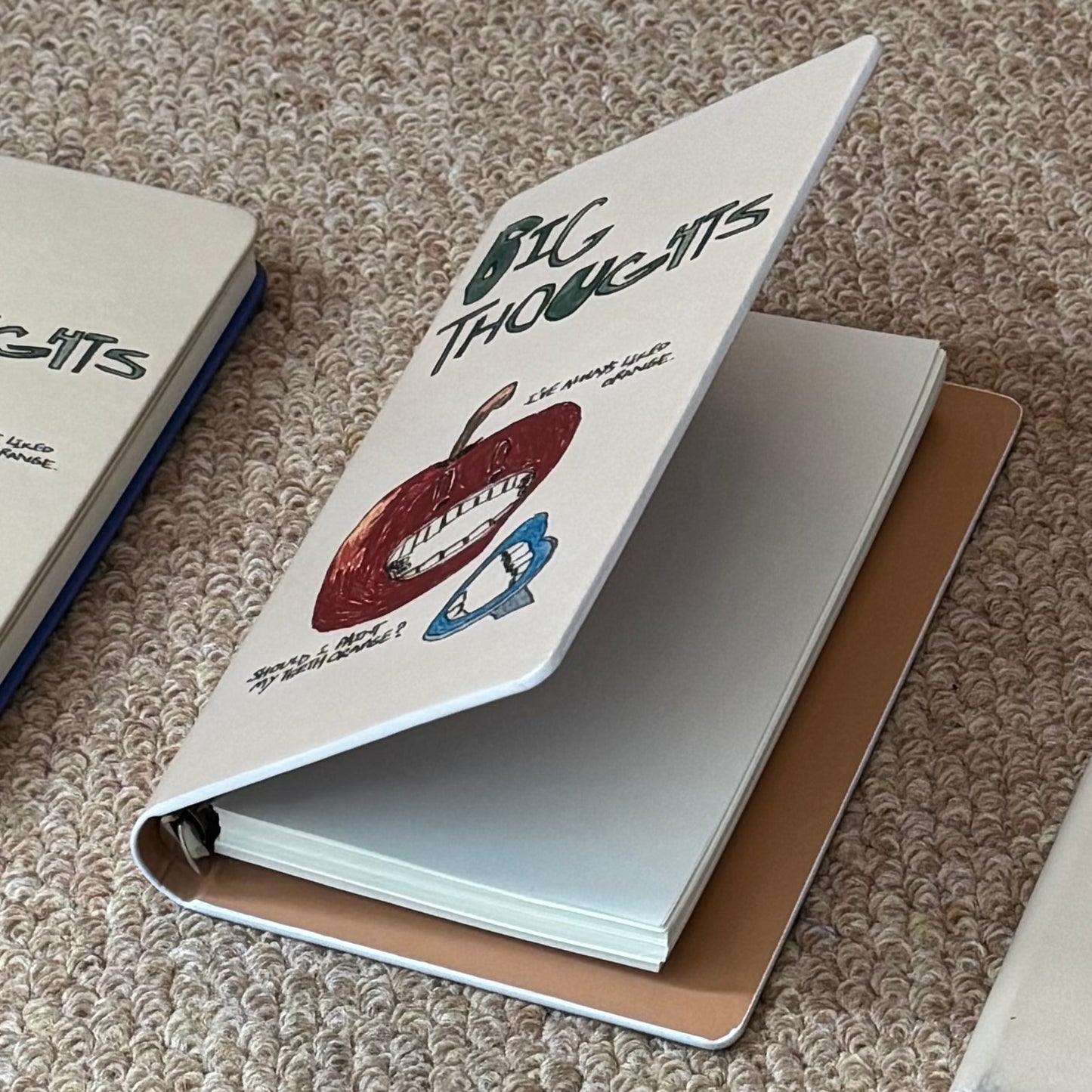 Vegan Leather Hard Cover Notebook