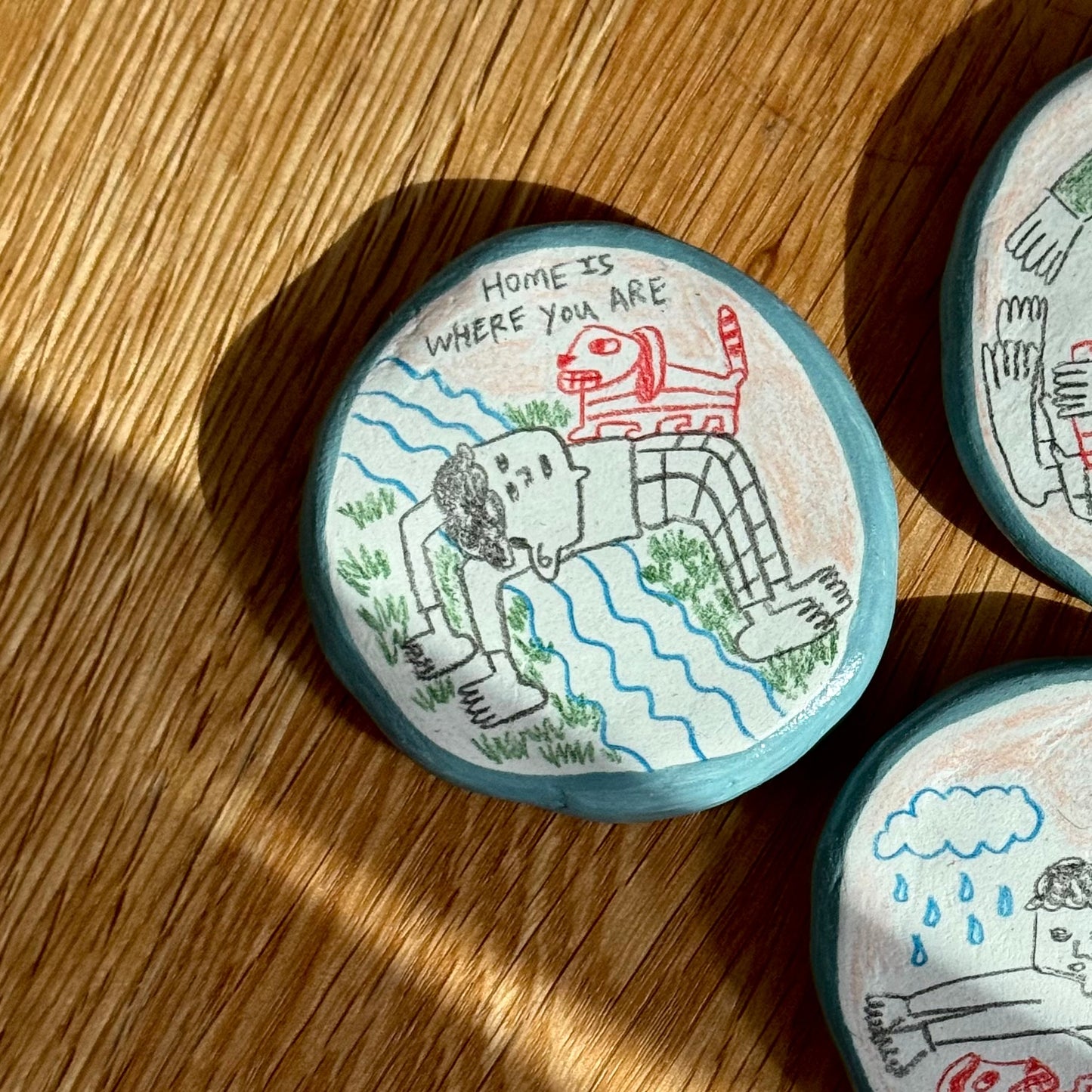 ‘Home Is Where You Are’ Magnet
