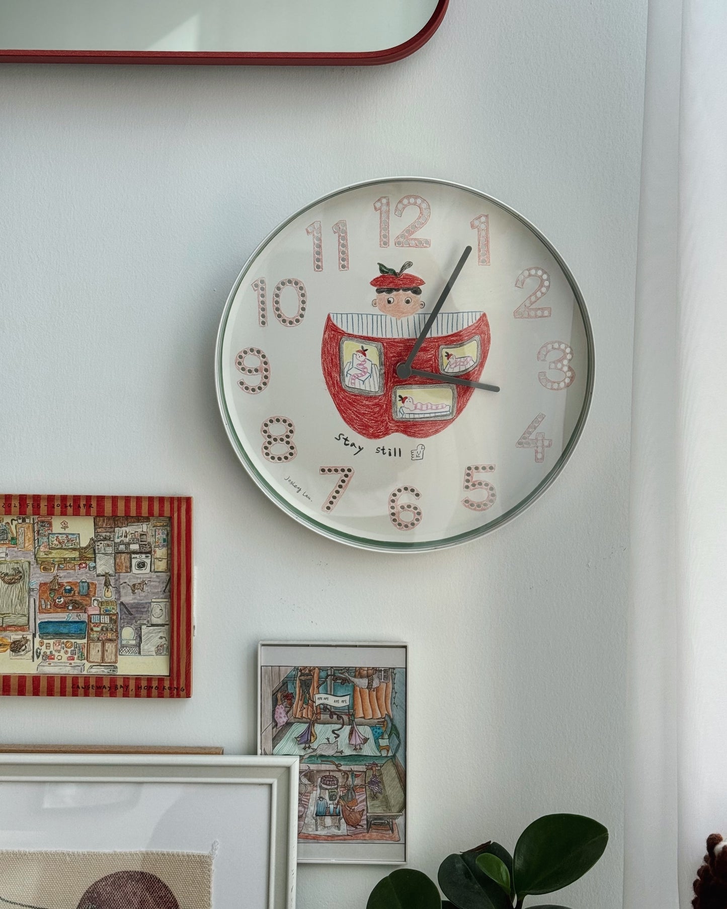 Stay Still Clock