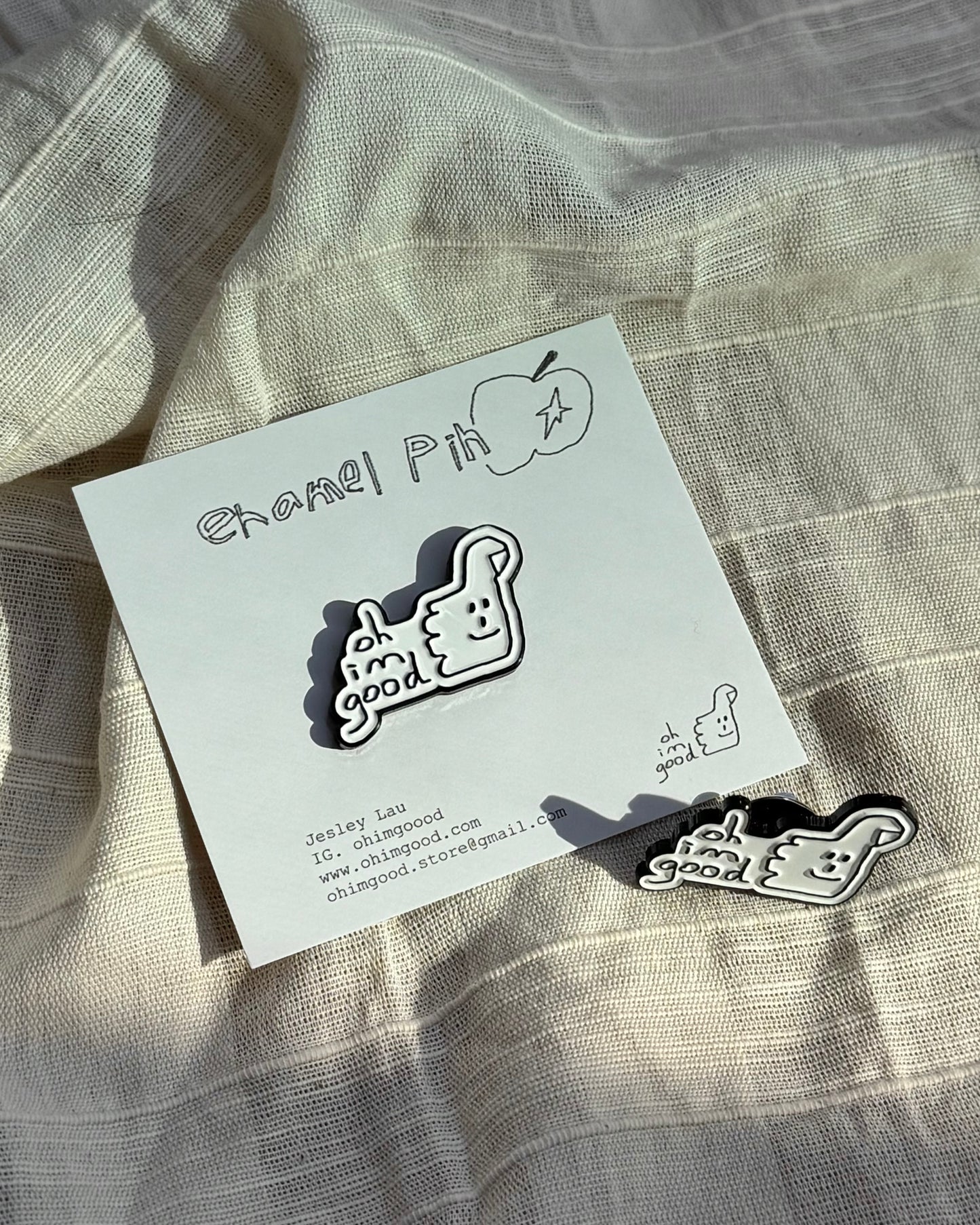 Enamel Pin - ohimgood