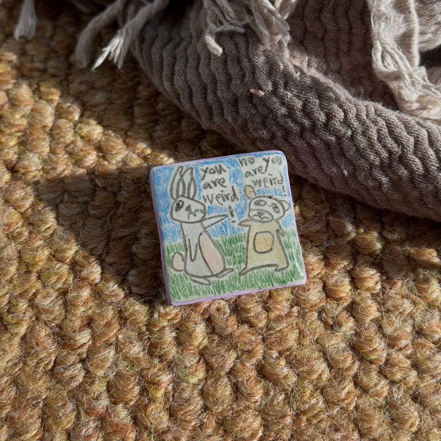 Handmade Clay Pins