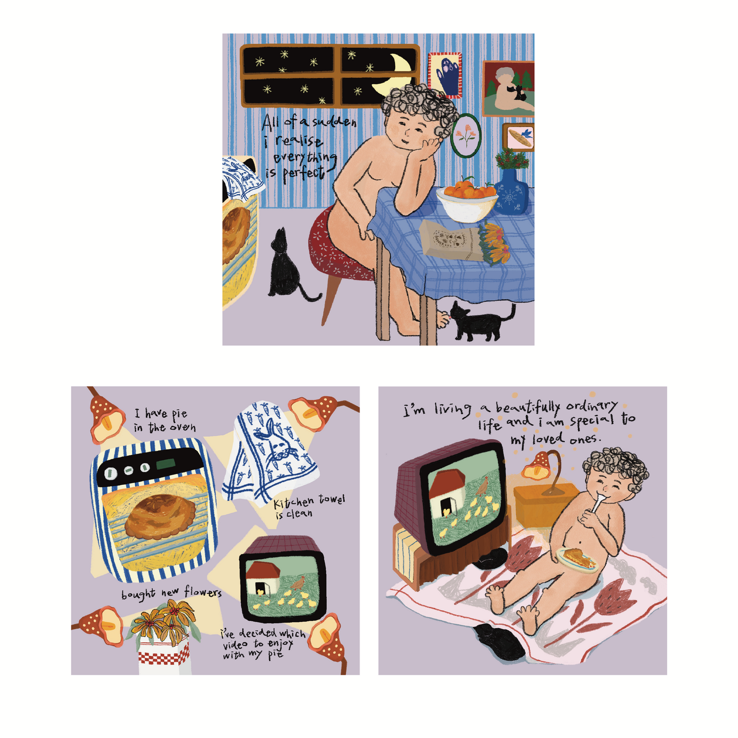 Living A Beautifully Ordinary Life - Print Pack of 3