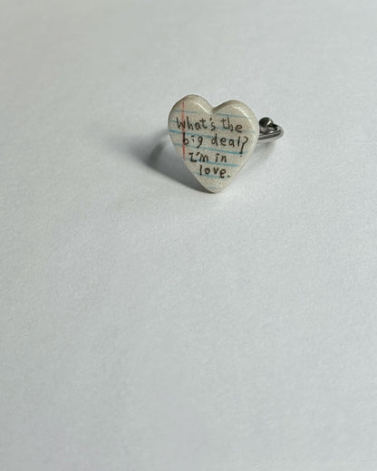 Handmade Ring/ Necklace
