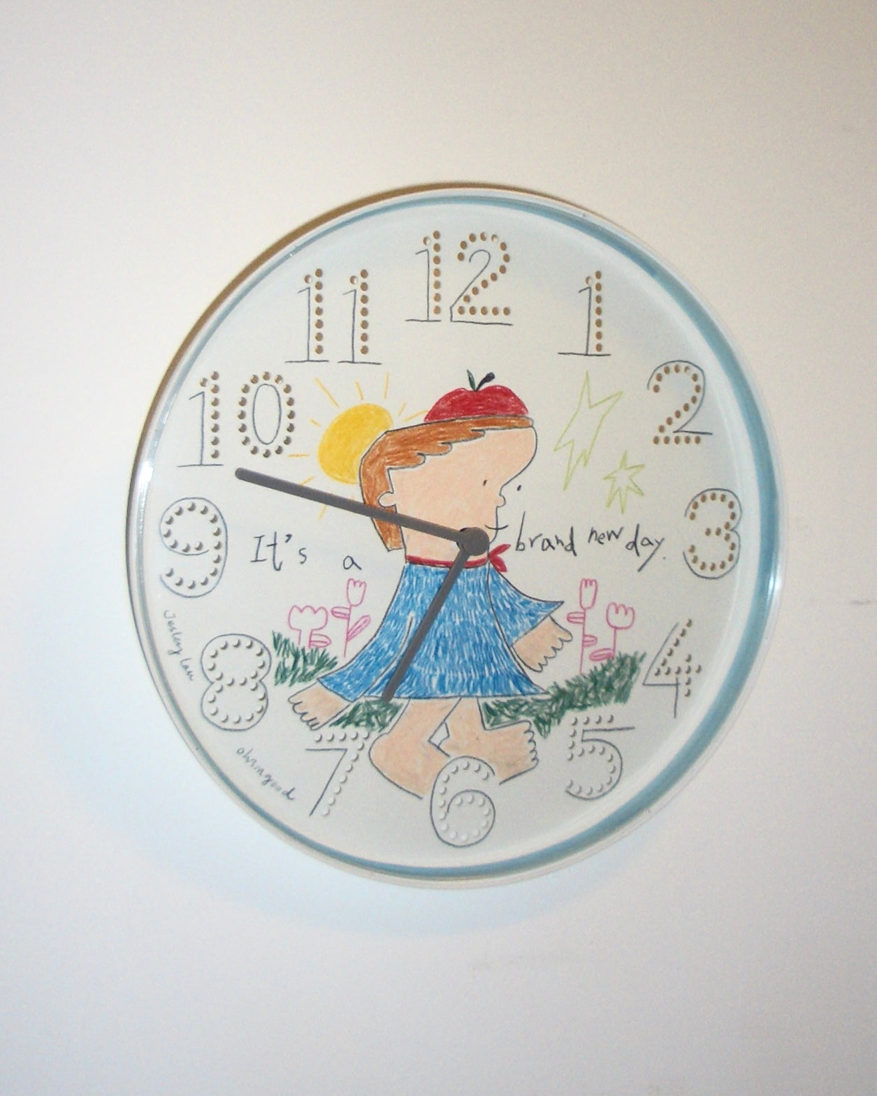 Clock - Bob: It’s a brand new day.
