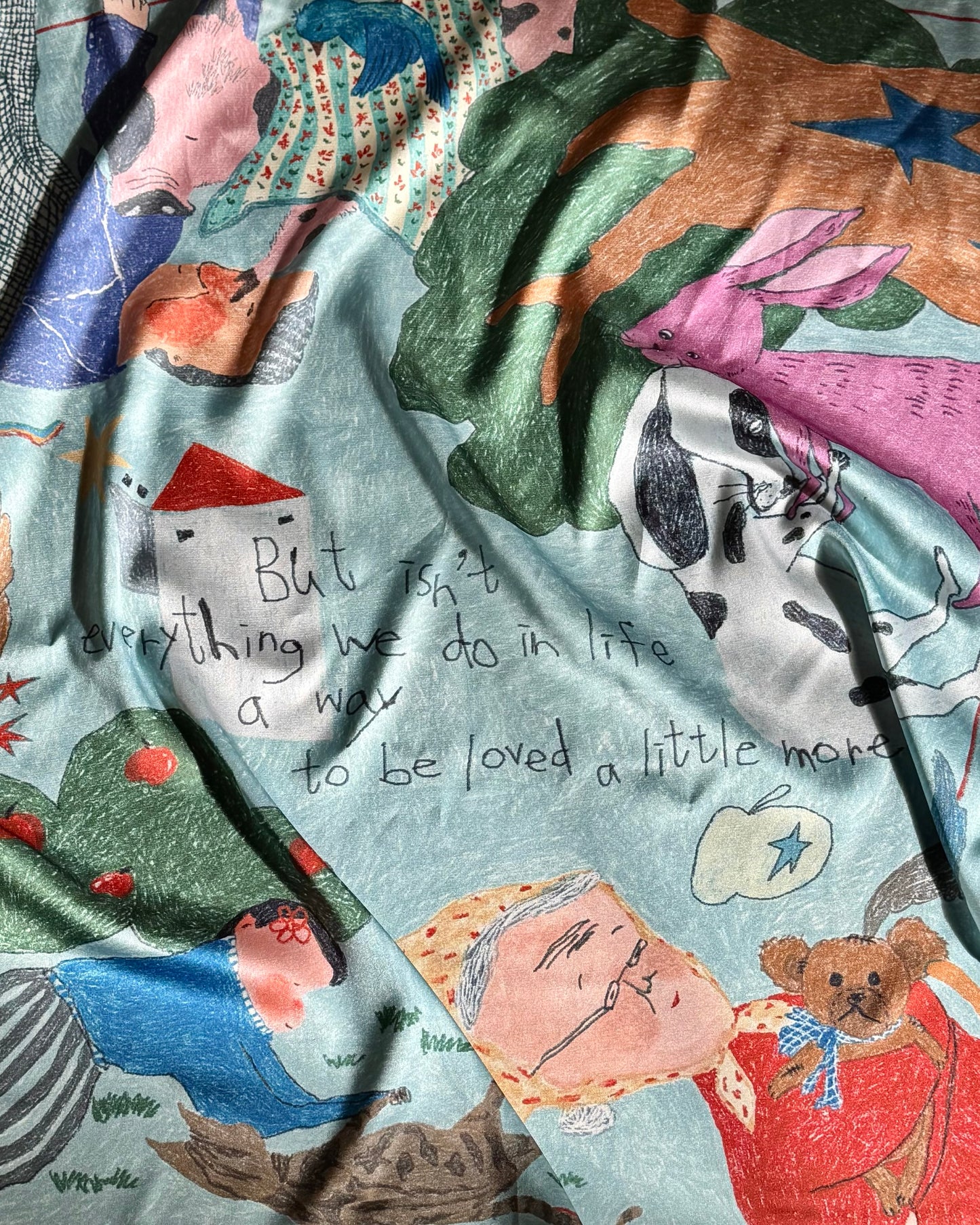 Scarf - But isn’t everything we do in life a way to be loved a little more