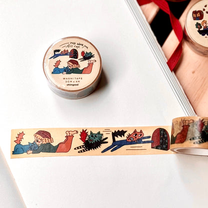 ‘Run when you still can’ Washi Tape