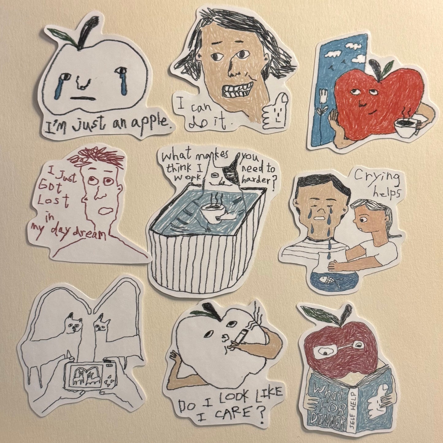 (WS) Vinyl Stickers