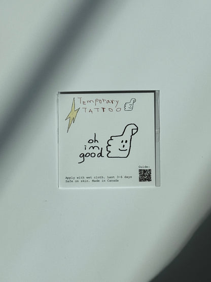(WS) Temporary Tattoo