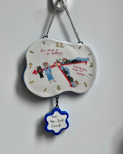 Handmade Clay Clock