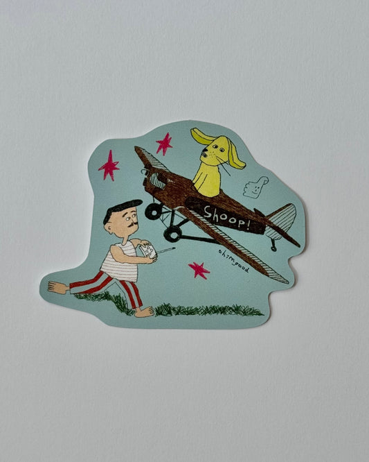 Vinyl Sticker - Airplane
