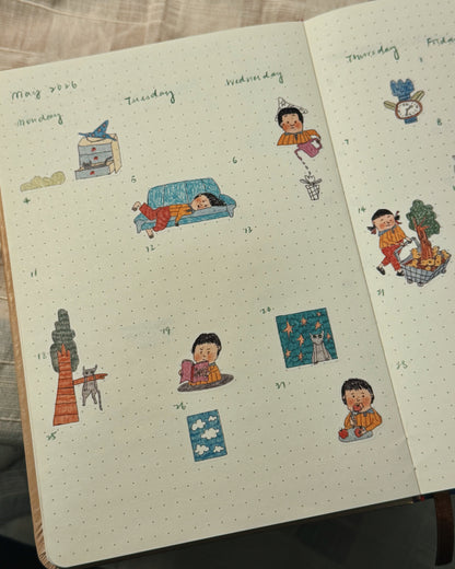 ‘The Ordinary Days’ Washi Sticker Sheet