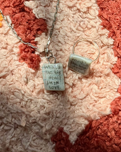 Handmade Ring and Necklace