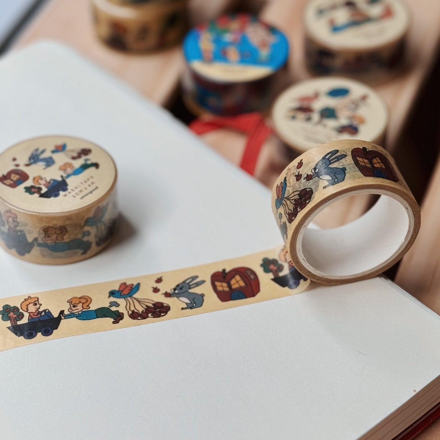 ‘The Apple Village’ Washi Tape