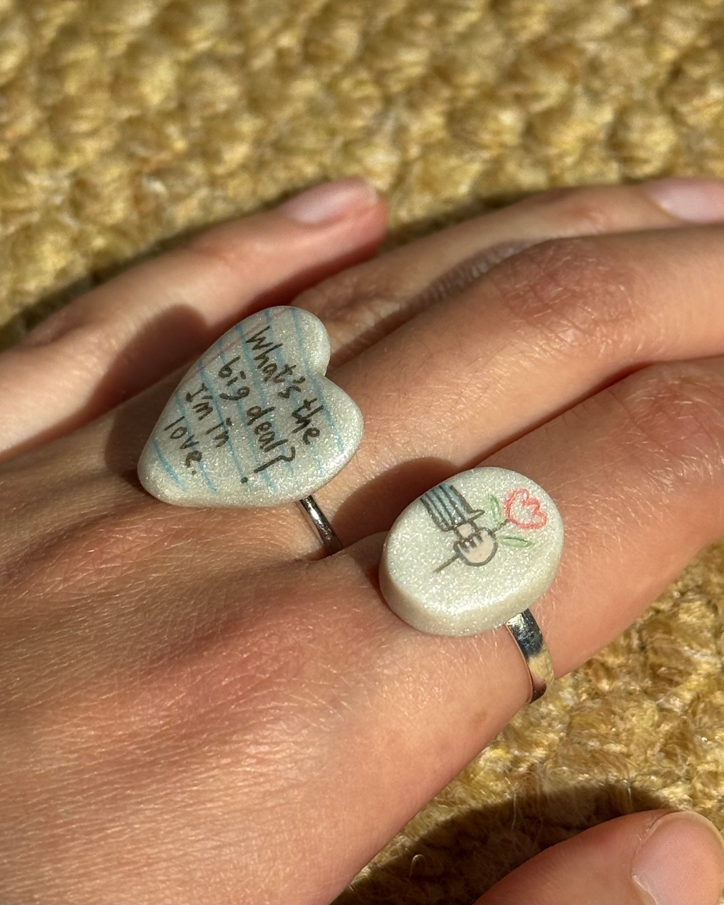 Handmade Ring and Necklace