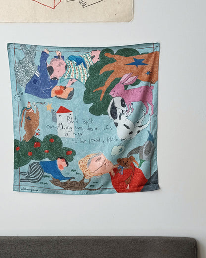 Scarf - But isn’t everything we do in life a way to be loved a little more