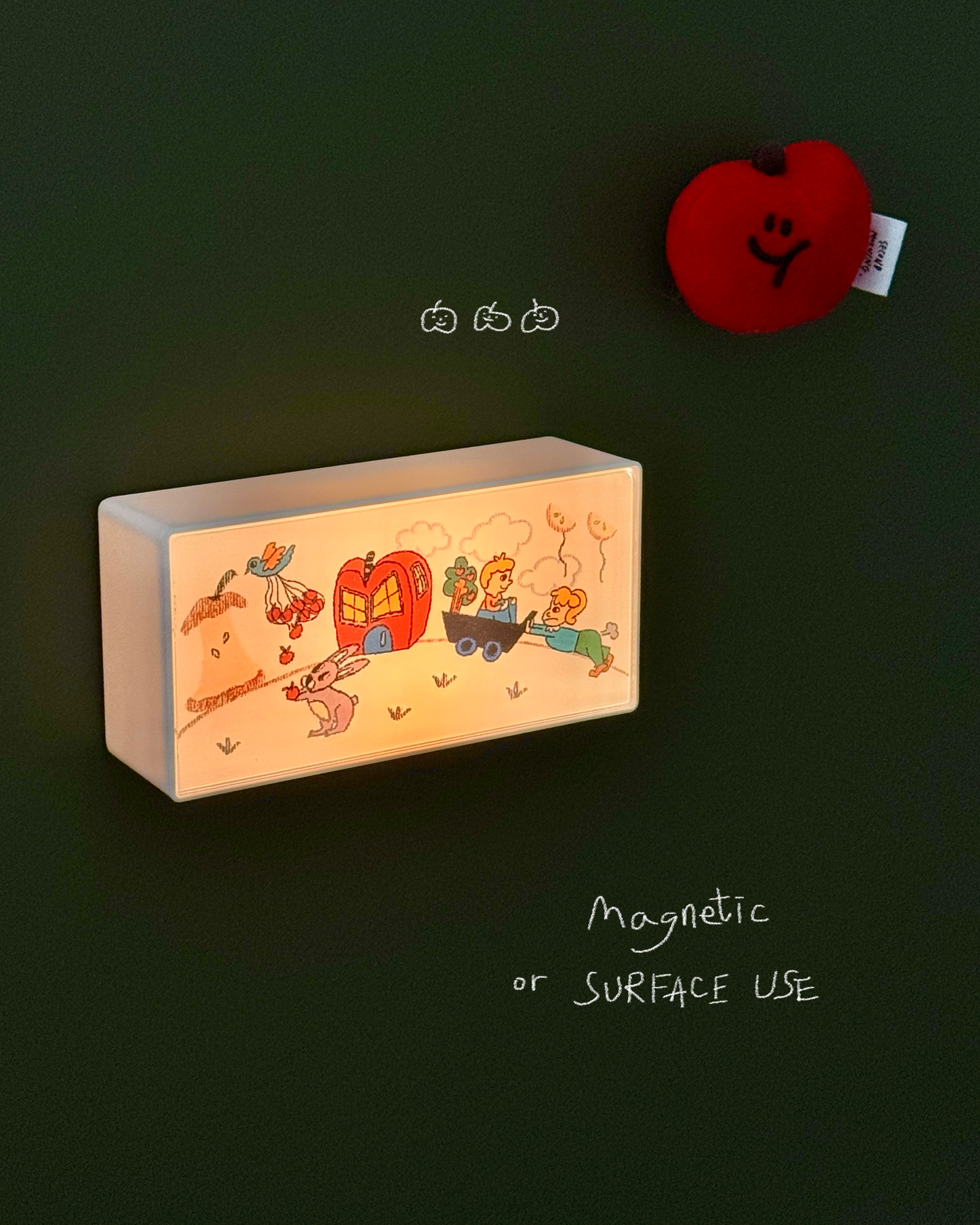 Apple Village Magnetic Lightbox