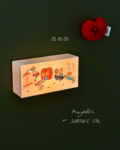 Apple Village Magnetic Lightbox