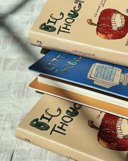 Vegan Leather Binder Notebook