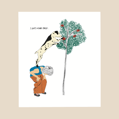 Greeting Card - I got your back