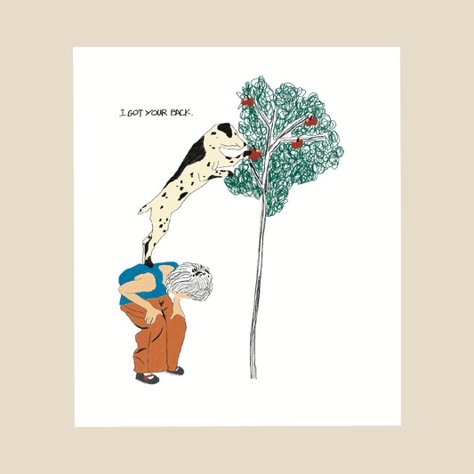 Greeting Card - I got your back