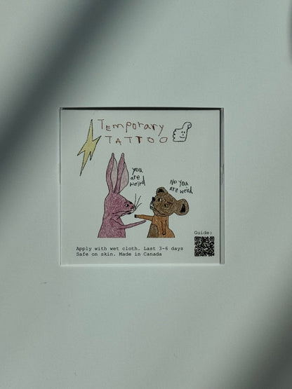 (WS) Temporary Tattoo