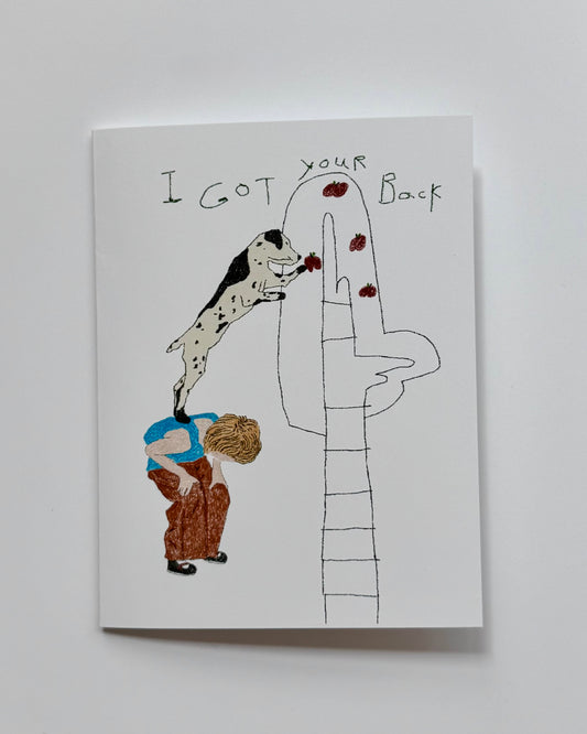Greeting Card - I got your back
