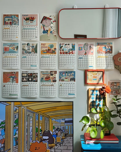 (WS) 2026 Monthly Calendar