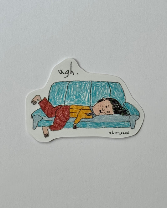 Vinyl Sticker - Ugh
