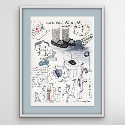 Print - A Series of oops and ughs