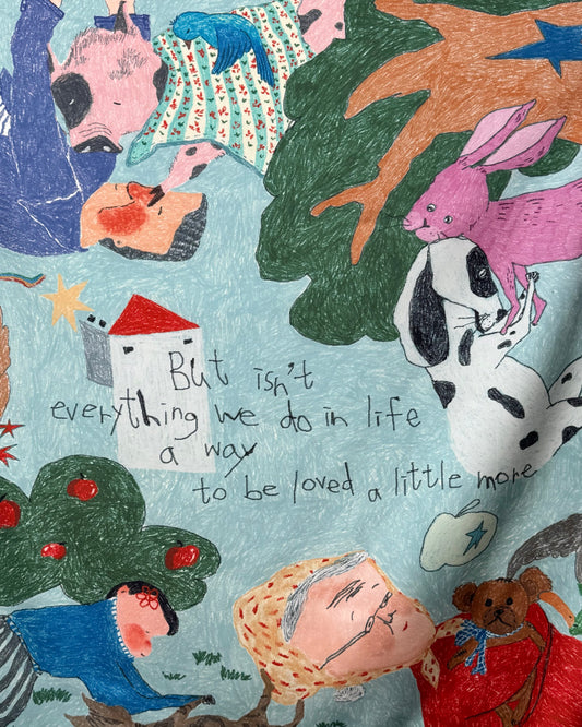 Scarf - But isn’t everything we do in life a way to be loved a little more