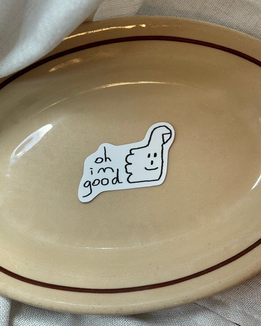 ohimgood Vinyl Sticker