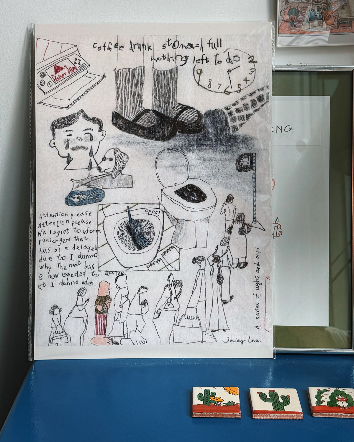 Print - A Series of oops and ughs
