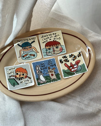 (WS) Vinyl Stickers