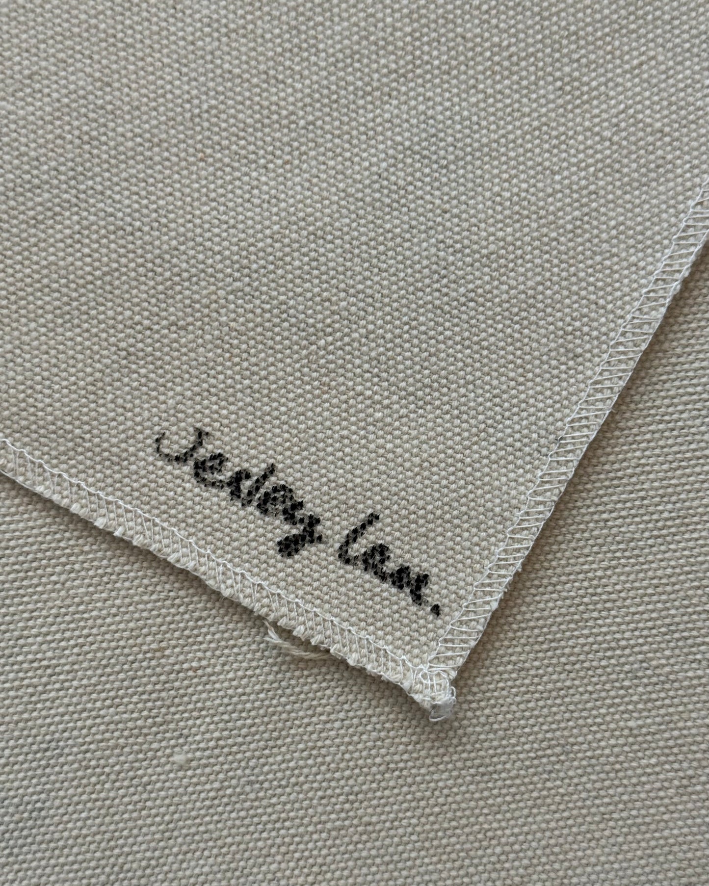 Signed & Numbered Fabric Original