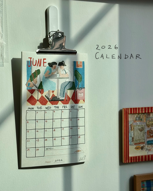 (WS) 2026 Monthly Calendar