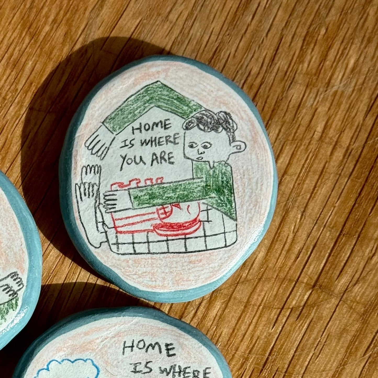‘Home Is Where You Are’ Magnet